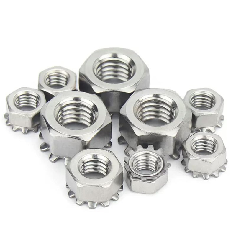 sotoolstop Store #8-32 Keps Lock Nut Stainless Steel, Pack of 50 - Image 3